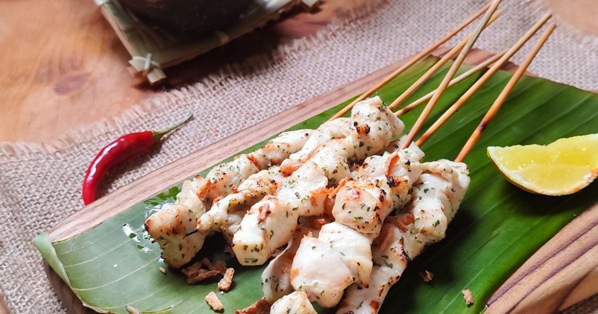 Sate Taichan (Sate Ayam Tanpa Bumbu Kacang)