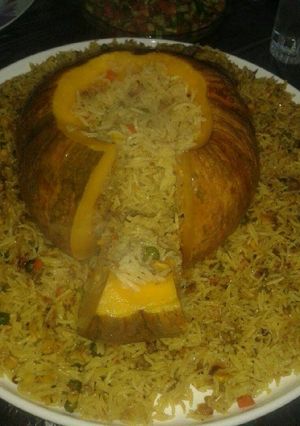 صورة لوصفة قرع محشي