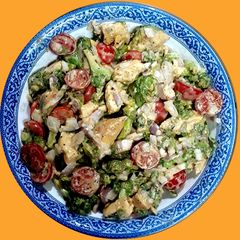 A picture of Chicken salad.