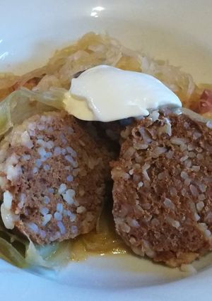 Töltött káposzta recept fotója