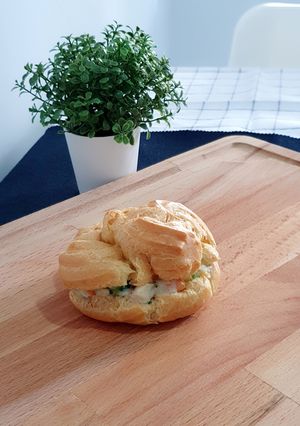 Foto resep Kue Sus isi Ragout Ayam Sayuran