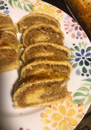 Mogyorós bejgli recept fotója