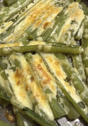 Una foto de Pencas de acelga al horno