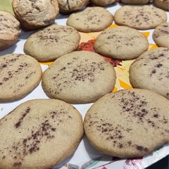 A picture of Mexican Sugar Polvorones Cookies.