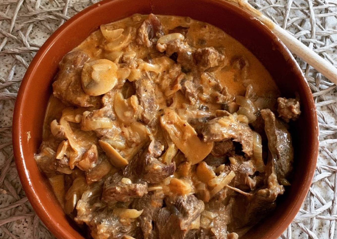 ☆Bœuf Stroganoff au Cookeo☆