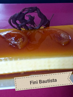 Una foto de Flan de naranja