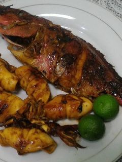 Foto resep Ikan & Cumi Bakar Praktis