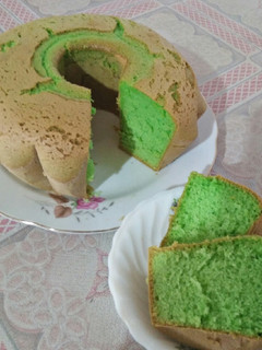 Foto resep Bolu Pandan Santan Empuk(3 telur)