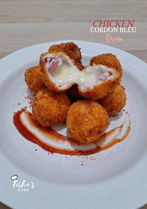 Foto resep 378. Chicken Cordon Bleu Bites