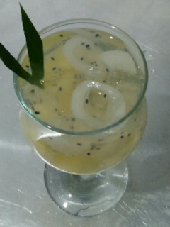 Foto resep Minuman Leci Longan Selasih