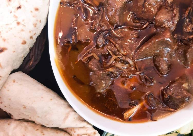 Recipe of Perfect Beef Nihari with Naan