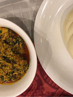 A picture of Melon soup.