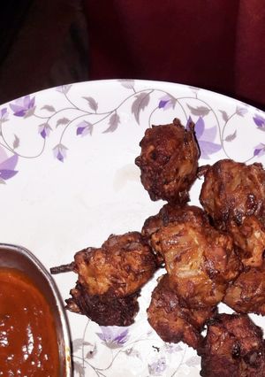 সয়াবিনের পকোড়া (soyabean er pakora recipe in Bengali) রেসিপির প্রধান ছবি