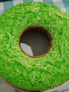 Foto resep Bolu pandan baking pan 4 telur