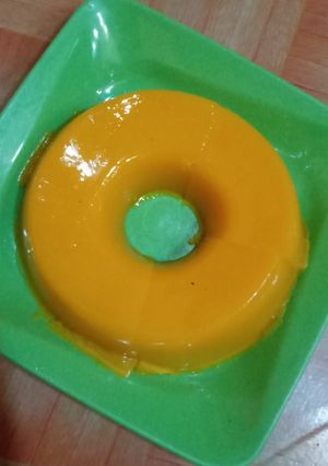 Foto resep Puding labu kuning santan susu