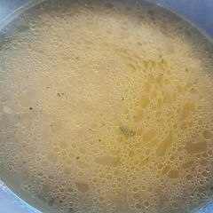 A picture of Chicken soup.