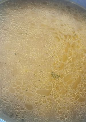 A picture of Chicken soup.