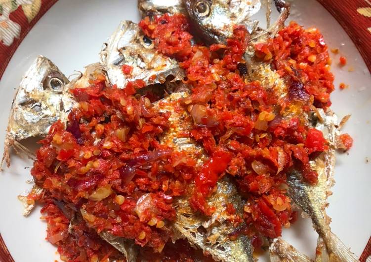 Resep Ikan kembung selar balado, Enak