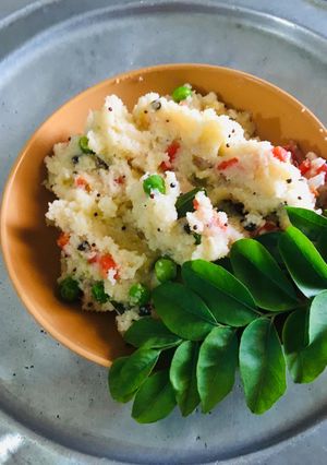વેજ ઉપમા (Veg Upma Recipe In Gujarati) રેસીપી મુખ્ય ફોટો