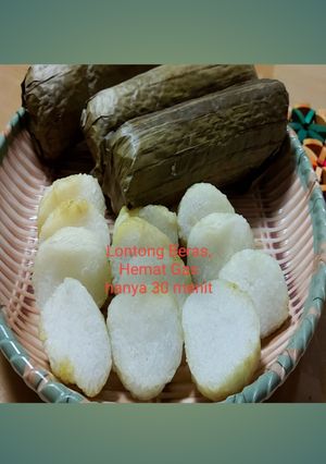 Foto resep Lontong Beras Hemat Gas cuma 30 menit
