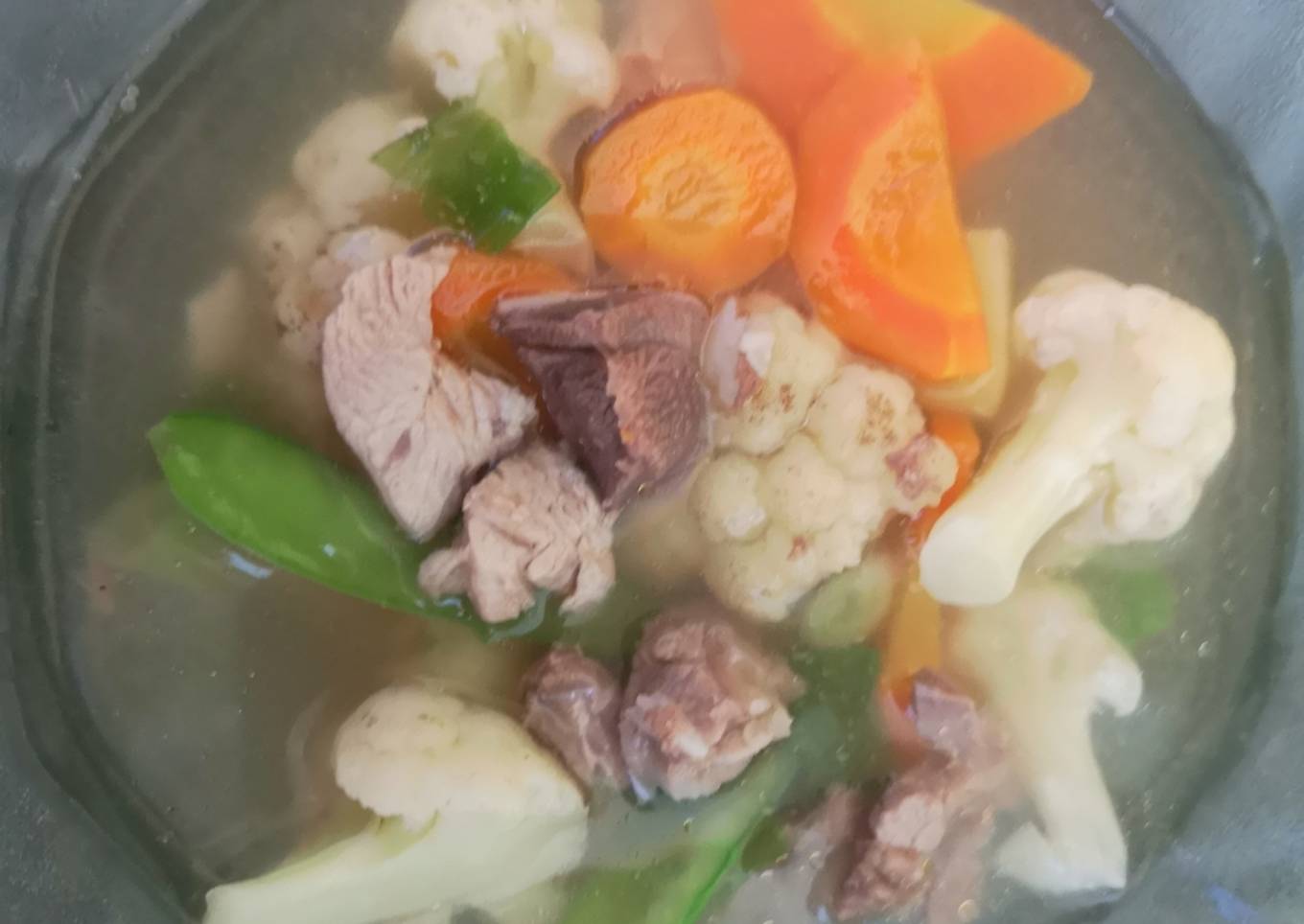 Sup Ayam Sayur
