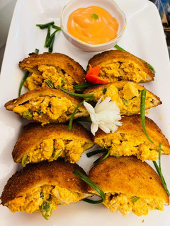 A picture of Bread pockets.