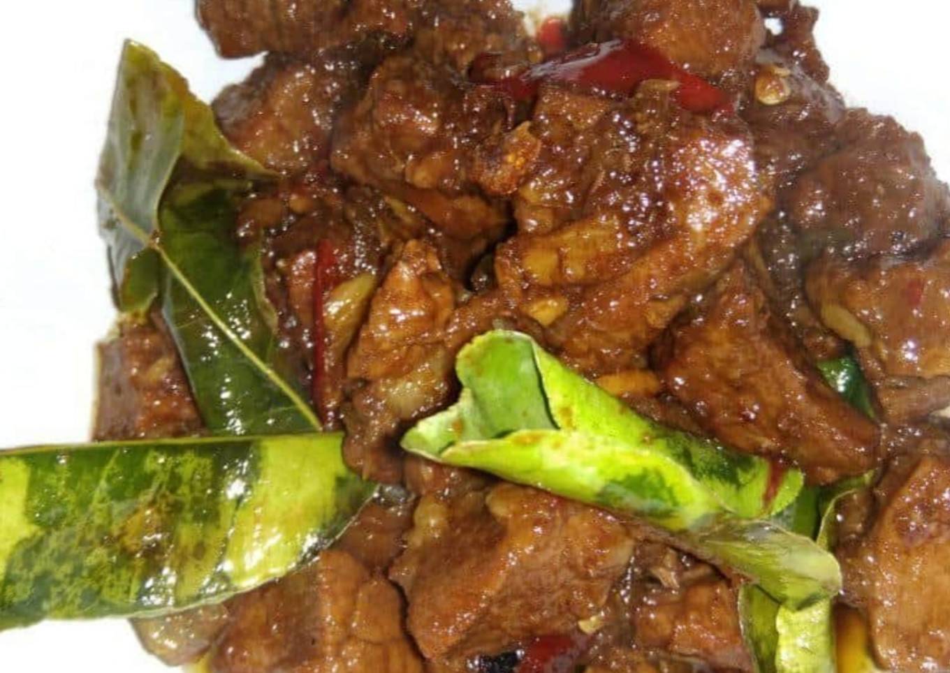 Daging sapi bumbu bali