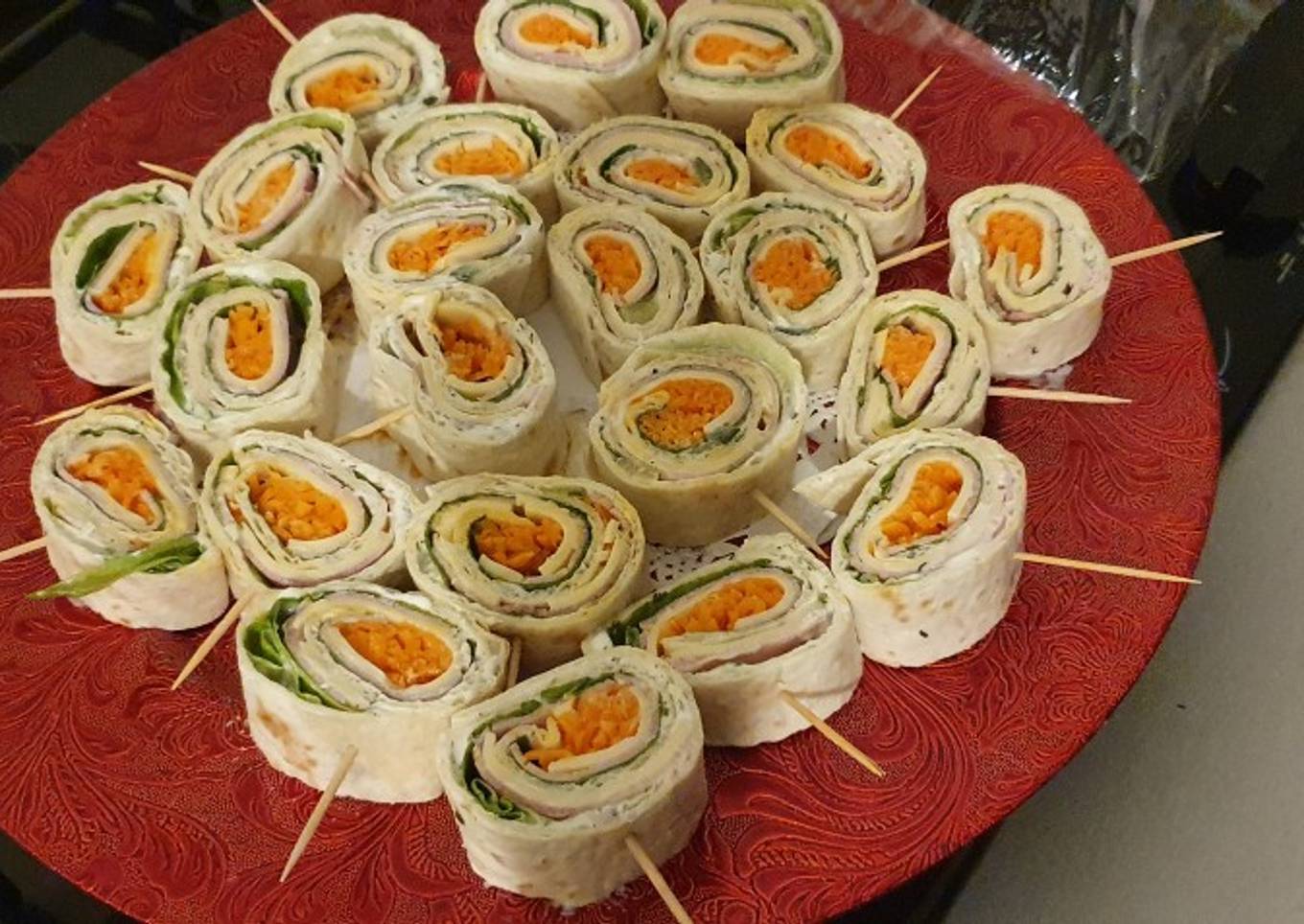 Rollitos de wraps