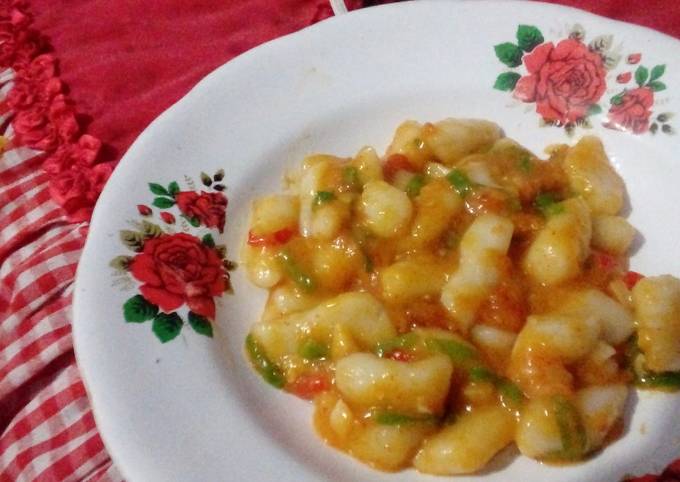 Recipe of Speedy Korean Tteokbokki (Hot and Spicy Rice Cake)