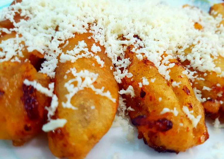 Pisang goreng lumer keju ala suyu