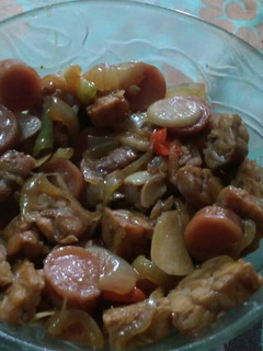Foto resep Tumis Sosis Tempe Praktis