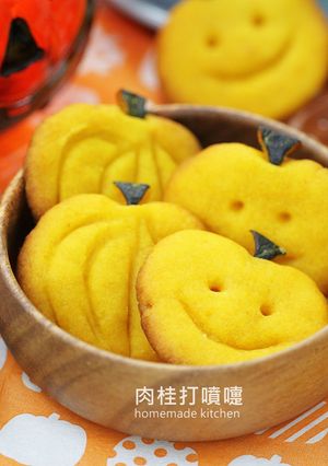 萬聖節★簡單南瓜的餅乾 的食譜成品照片