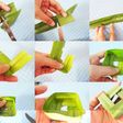 Membuat takir pandan