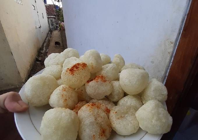 Resep Cimol kopong Resep Cimol kopong