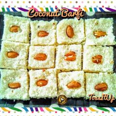 Coconut Burfi A picture of Coconut Burfi.