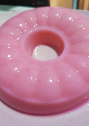 Foto resep Puding Susu Strawbery