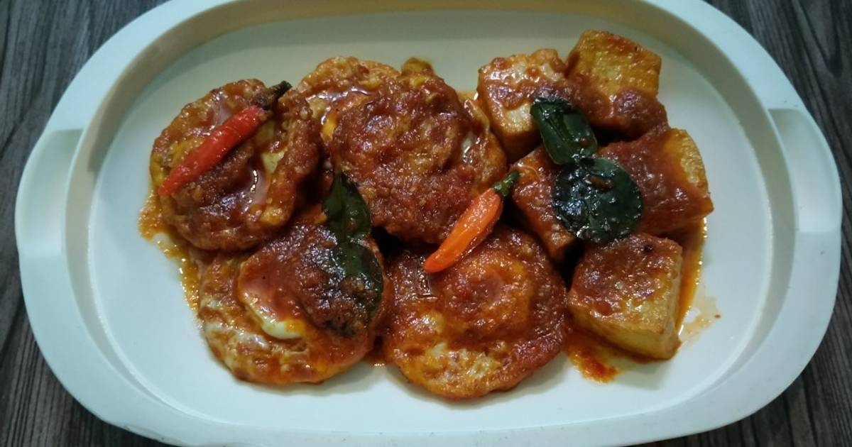 499 Resep Telur Tahu Balado Enak Dan Sederhana Ala Rumahan Cookpad