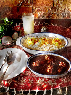 عکسی از دستور خورشت فسنجان با تمام نکات