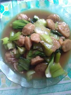 Foto resep Tumis Pakcoy Bakso