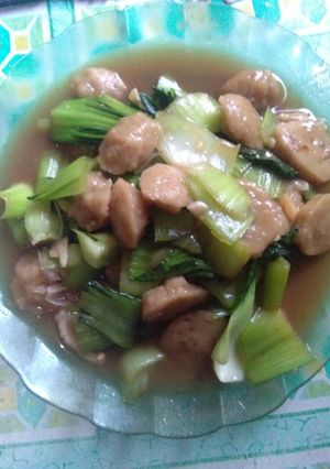 Foto resep Tumis Pakcoy Bakso