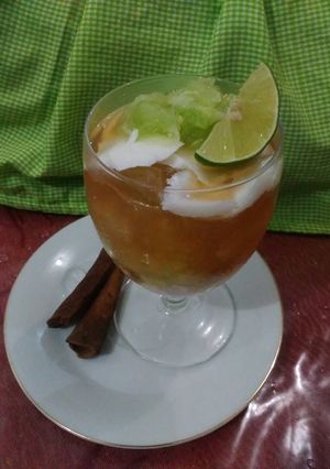Foto resep Es Cokjoput (Coklat Ijo Putih)