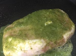 Una foto de Lomo de Cerdo al Cilantro Sonorense