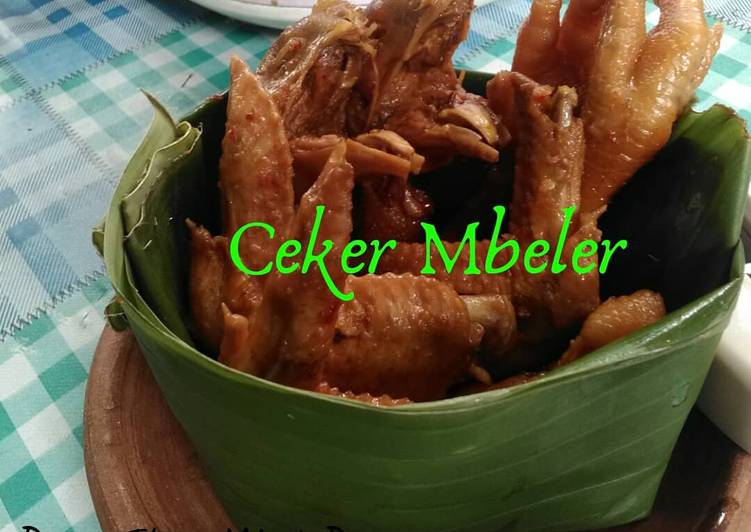 Resep Ceker Mbeler yang Menggugah Selera