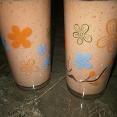 A picture of Banana milk shake.