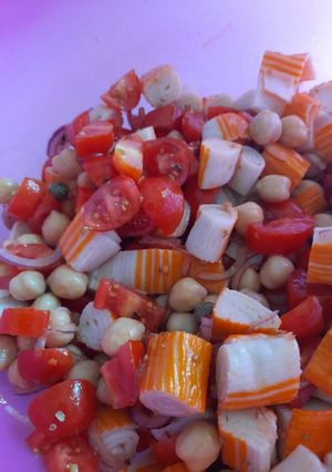 Foto di Insalata di surimi estiva