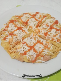 Foto resep Pizza Mie Sosis Keju
