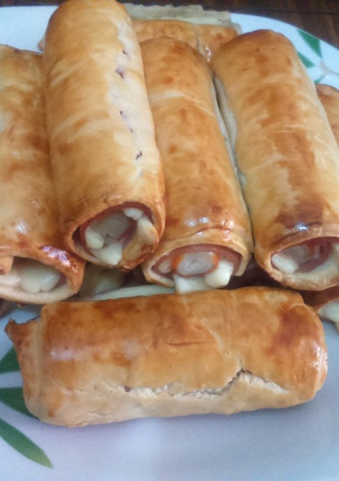Una foto de Rollitos de hojaldre