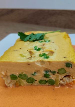 Foto principal de Pastel de guisantes y calabaza