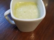Una foto de pepino melon