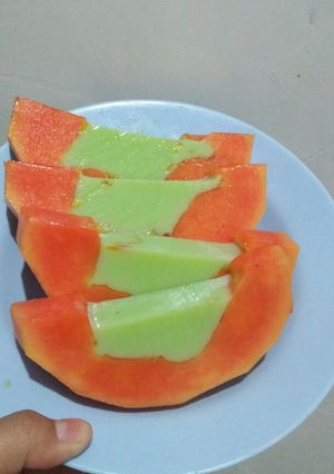 Foto resep Agpay (agar agar pepaya) super mantul simpel,sederhana